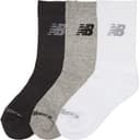 New Balance Junior Sokken Drie Paar Gedempte Crew Sokken Multi