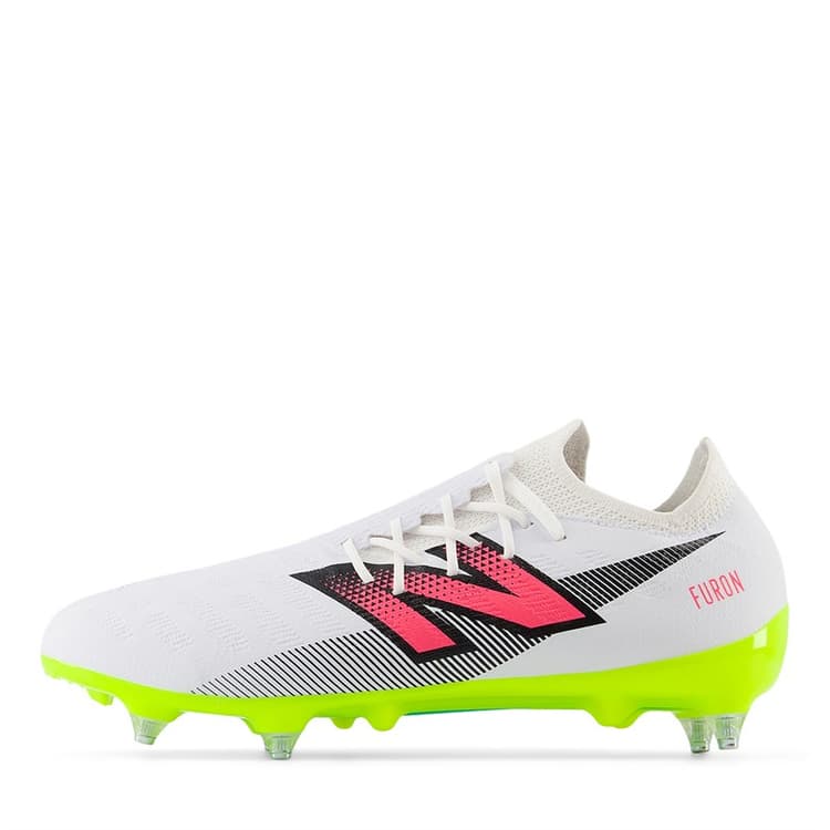 New Balance Furon Destroy V7 SG / Soft Ground Voetbalschoenen Wit