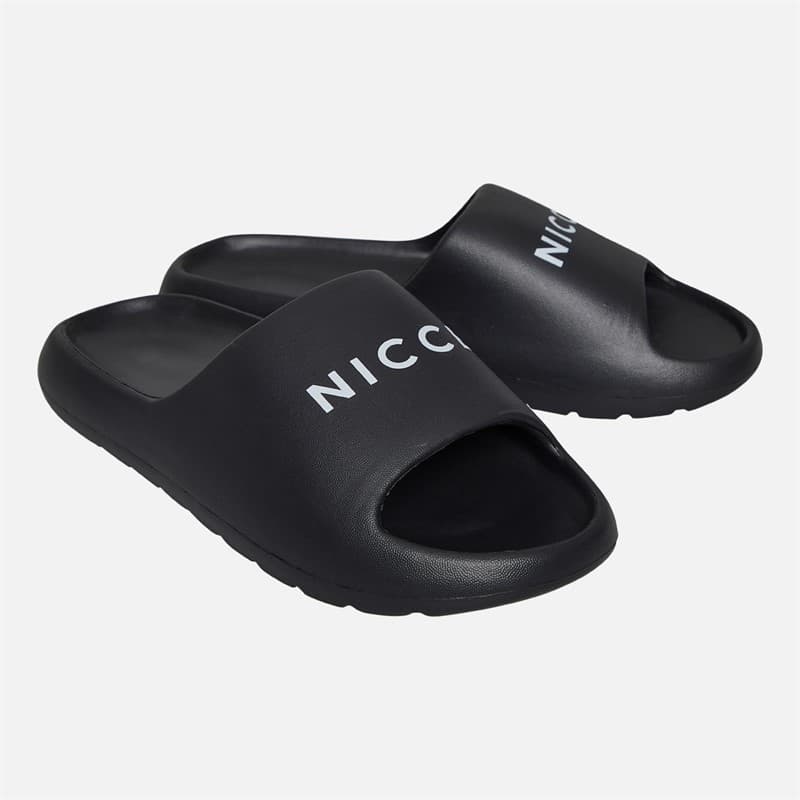 NICCE Heren Rephia Slippers Zwart - Afbeelding 1