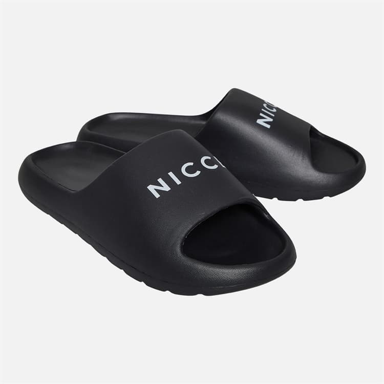 NICCE Heren Rephia Slippers Zwart
