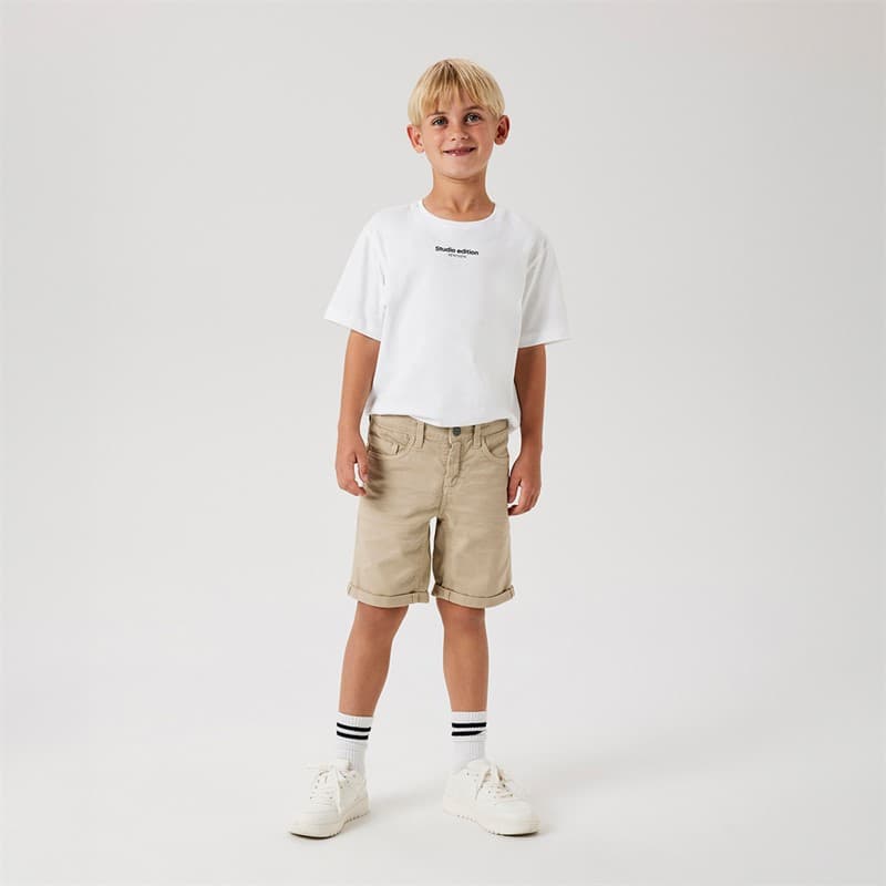 Name It Jongens Silas Shorts Island Fossil - Afbeelding 4