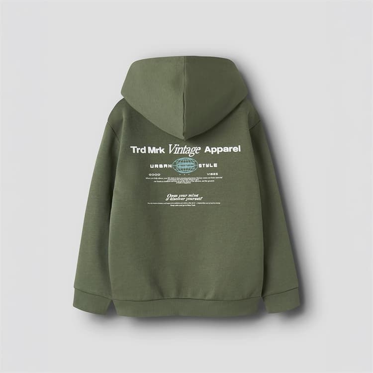 Name It Jongens Ruben Hoodie Four Leaf Clover