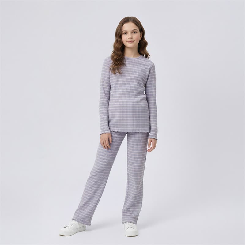 Name It Meisjes Vemma Lange Mouw T-shirt Lavender Gray - Afbeelding 4