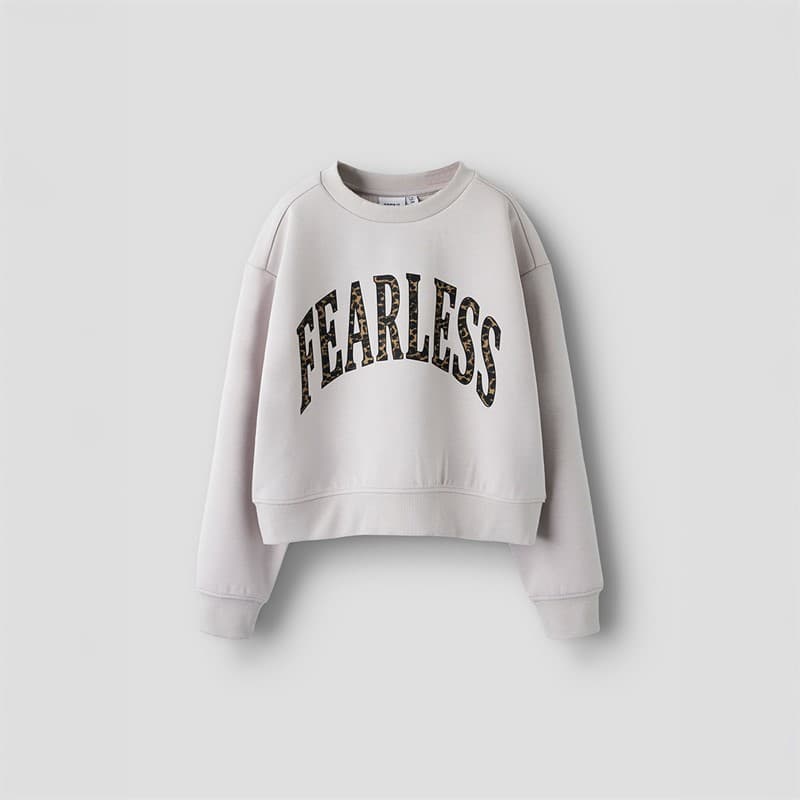 Name It Meisjes Bima Sweatshirt Lilac Marble - Afbeelding 2
