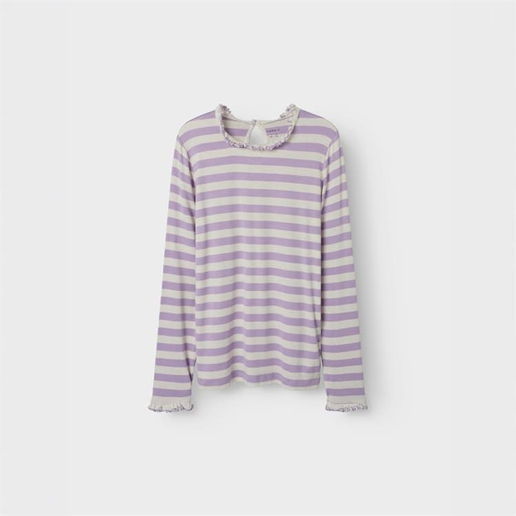 Name It Meisjes Prakula Lange Mouw T-shirt Lavendula
