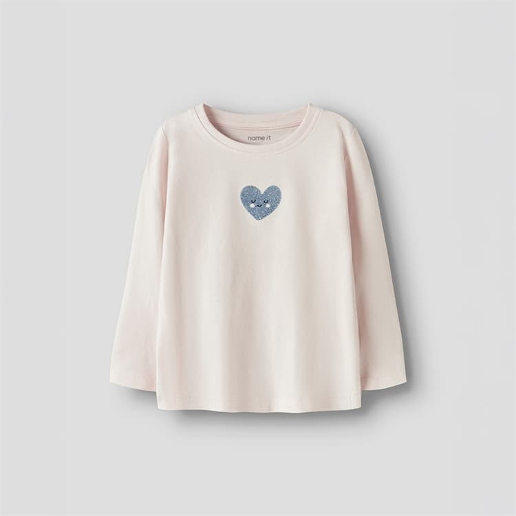 Name It Meisjes Frosita Lange mouwen T-shirt Mauve Morn