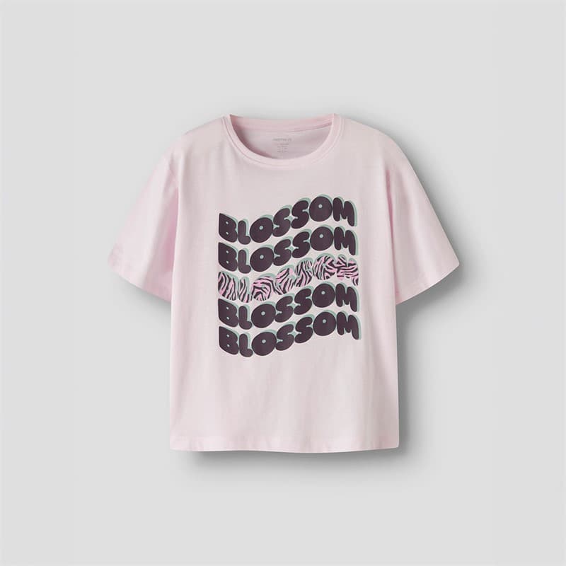 Name It Meisjes Benna T-shirt Tender Touch - Afbeelding 2