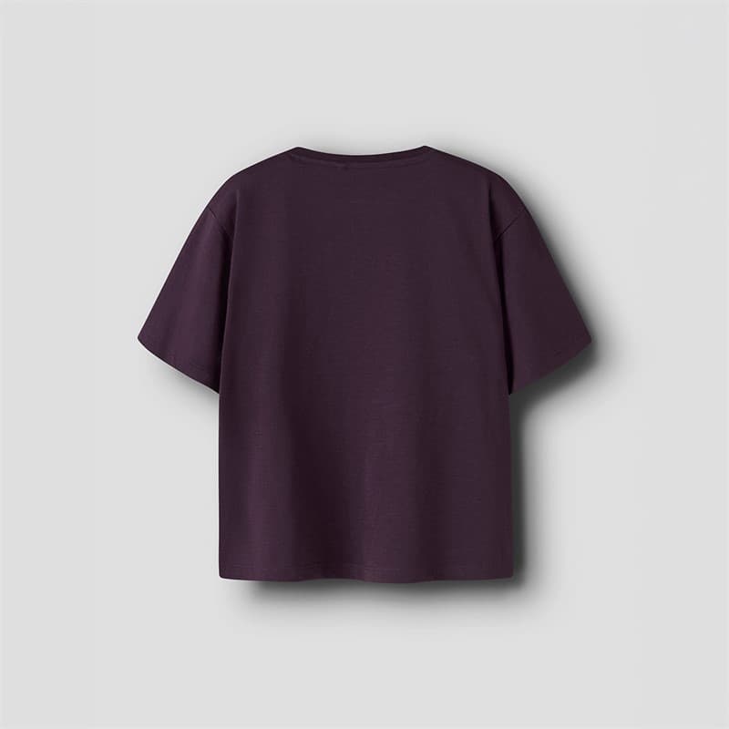 Name It Meisjes Benna T-shirt Blackberry Wine - Afbeelding 4