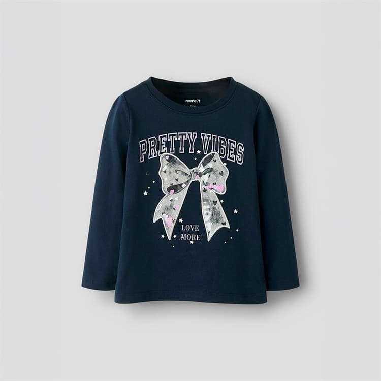 Name It Meisjes Betua Lange Mouw Top Navy Blazer