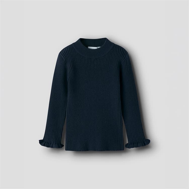 Name It Meisjes Vianna Gebreide Top Navy Blazer