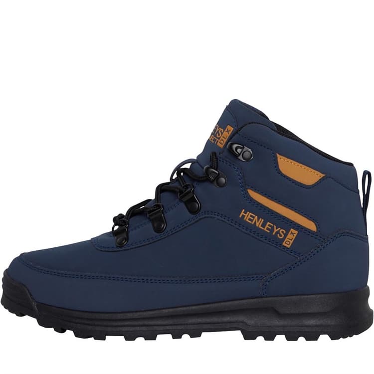 Henleys Jongens Travis Laarzen Marineblauw