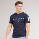 Henleys Heren Hentyme T-shirts Marine