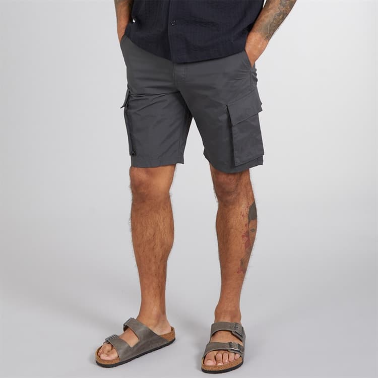 French Connection Herenshorts Cargo Tech Antraciet