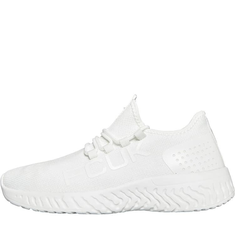 French Connection Heren FCUK Cloud Sneakers Wit