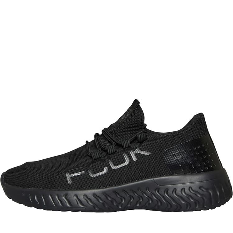 French Connection Heren FCUK Cloud Sneakers Zwart