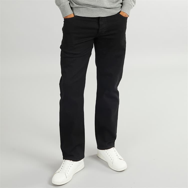 French Connection Heren FCUK Jeans met Regular Fit Zwart1 - Zwart