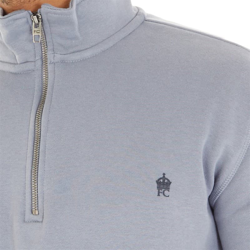 French Connection Heren FC Sweaters Blauw - Afbeelding 3