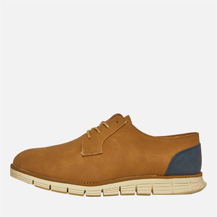 French Connection Heren Tread Sole 2 Sneakers Bruin