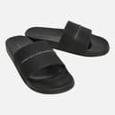 French Connection Zwarte Sandalen met Band Heren