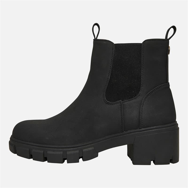 French Connection Dames Chelsea Boots Met Grove Zool Zwart - Afbeelding 2