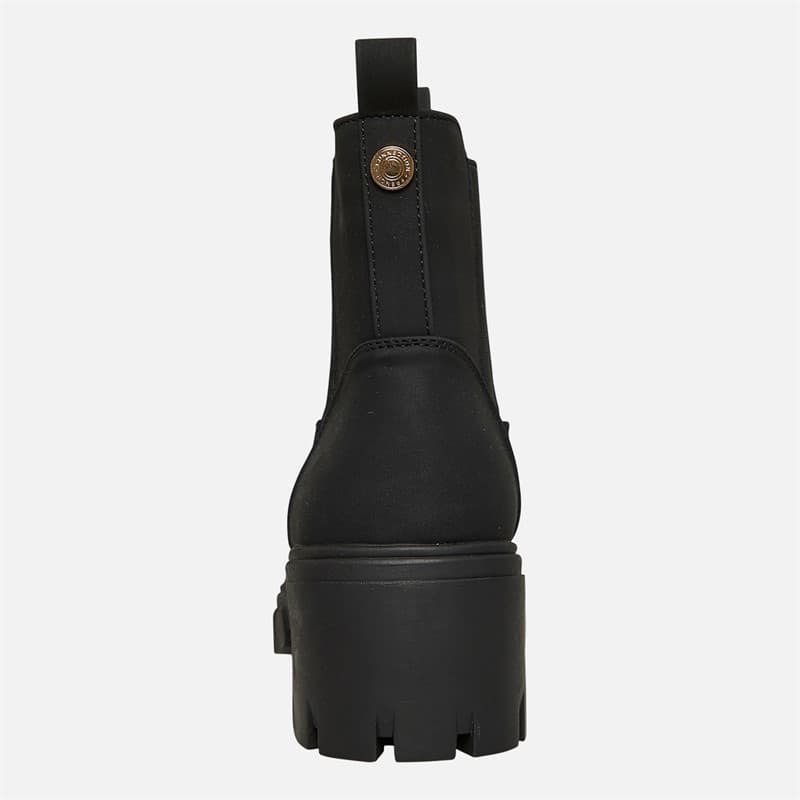 French Connection Dames Chelsea Boots Met Grove Zool Zwart - Afbeelding 4