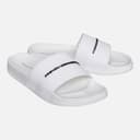 French Connection Jongens band slippers Wit/Black Logo