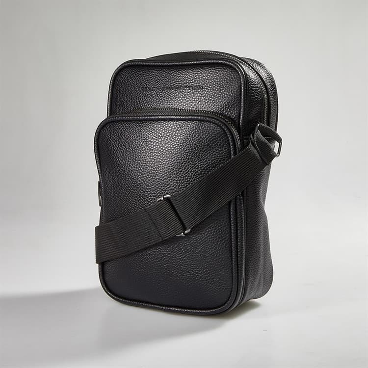 French Connection Heren FC Klassieke Flight Bag Zwart