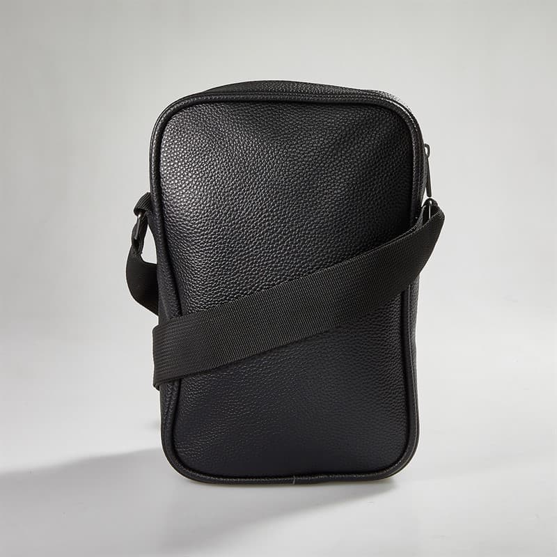 French Connection Heren FC Klassieke Flight Bag Zwart - Afbeelding 3
