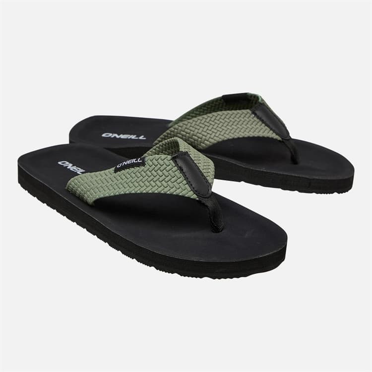O'Neill Heren Ziel Slippers Olie Groen Oilgreen