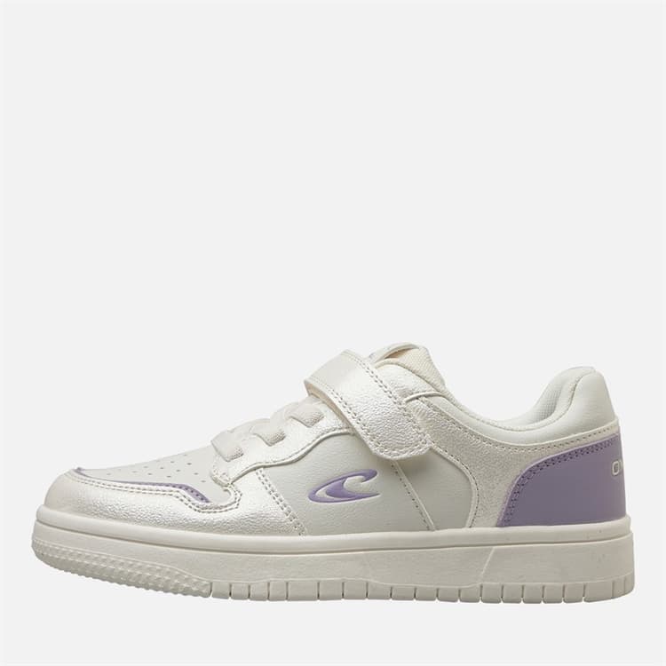 O'Neill Meisjes Delilah Sneakers Off White/Light Silver Off White/ Light Silver