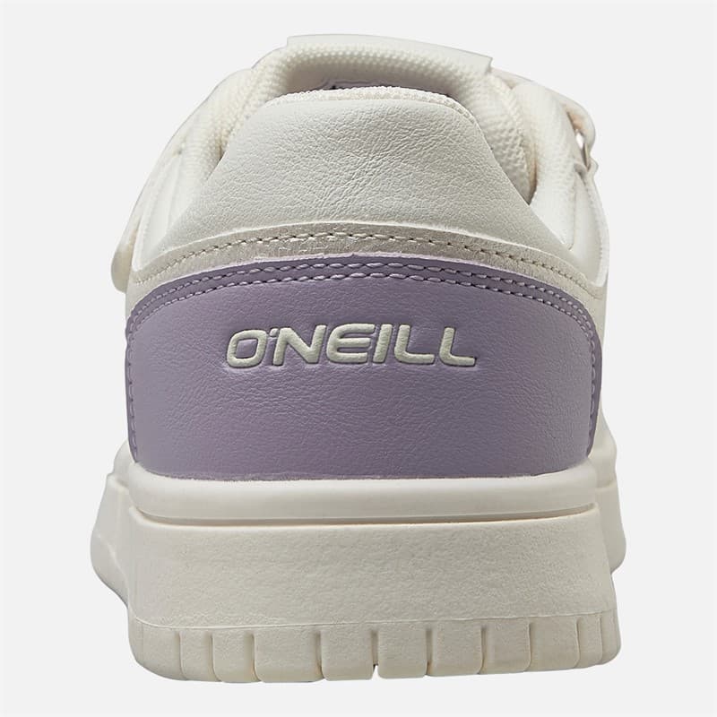 O'Neill Meisjes Delilah Sneakers Off White/Light Silver Off White/ Light Silver - Afbeelding 3