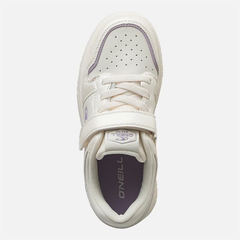 O'Neill Meisjes Delilah Sneakers Off White/Light Silver Off White/ Light Silver - Afbeelding 4