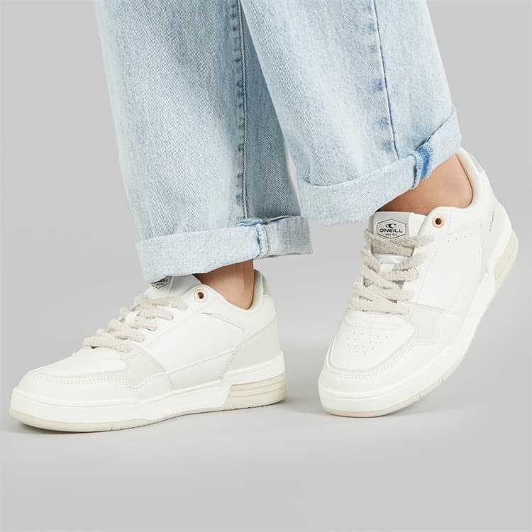 O'Neill Dames Denair Sneakers Off White