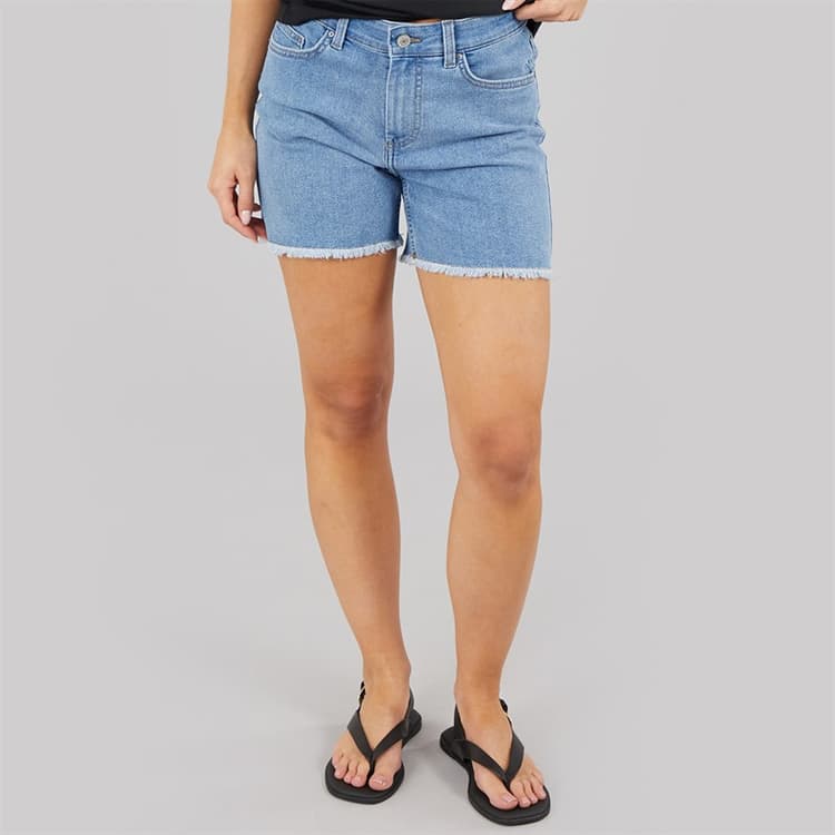 Only Dames Denim Shorts Medium Blauw Denim