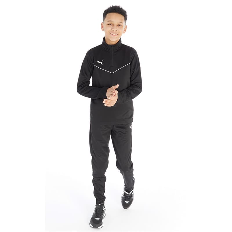 Puma Jongens teamRISE Sports Performance Tops Zwart - Afbeelding 4