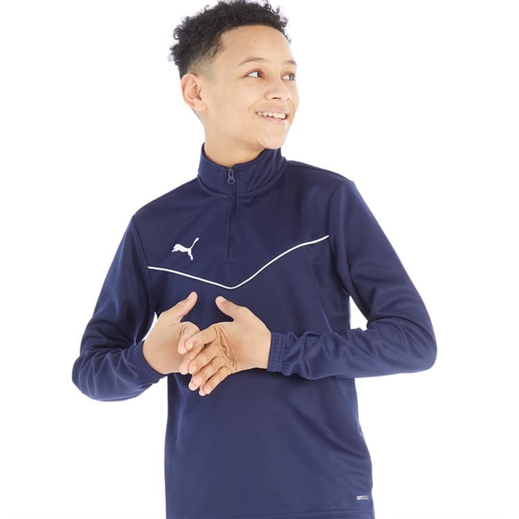 Puma Jongens teamRISE Sports Performance Tops Blauw