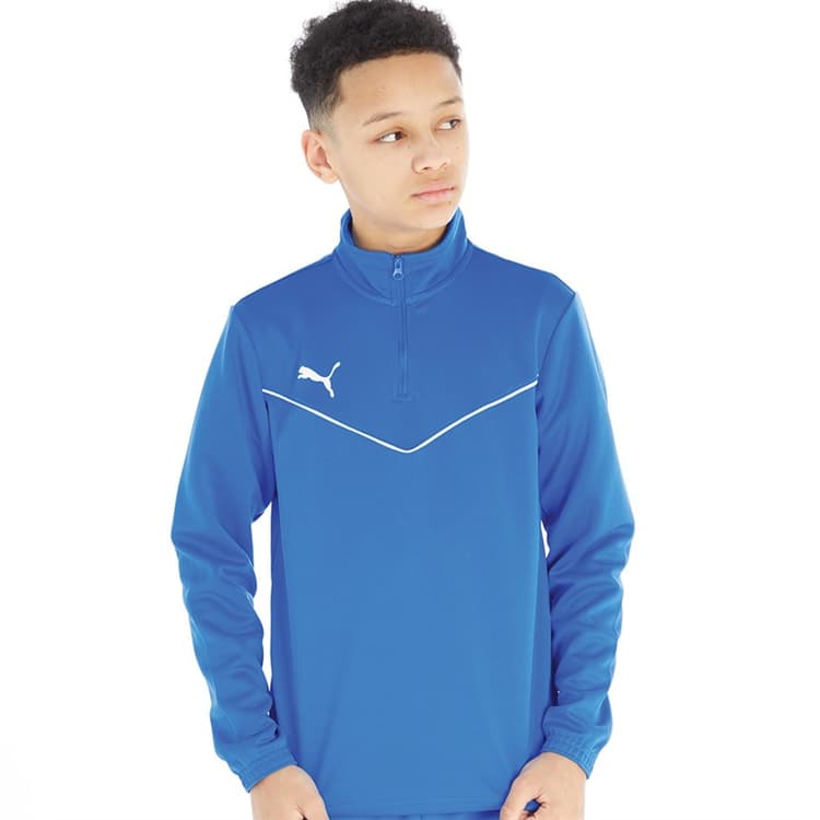 Puma Jongens teamRISE Sports Performance Tops Blauw