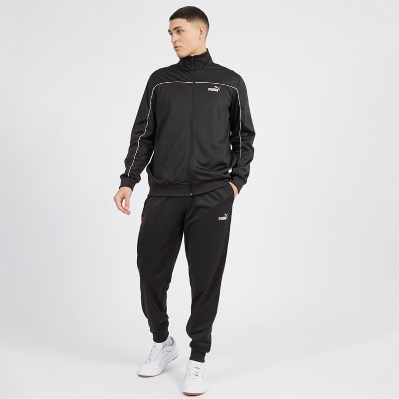 Puma  Trainingspak Heren met Piping Puma Zwart - Afbeelding 3