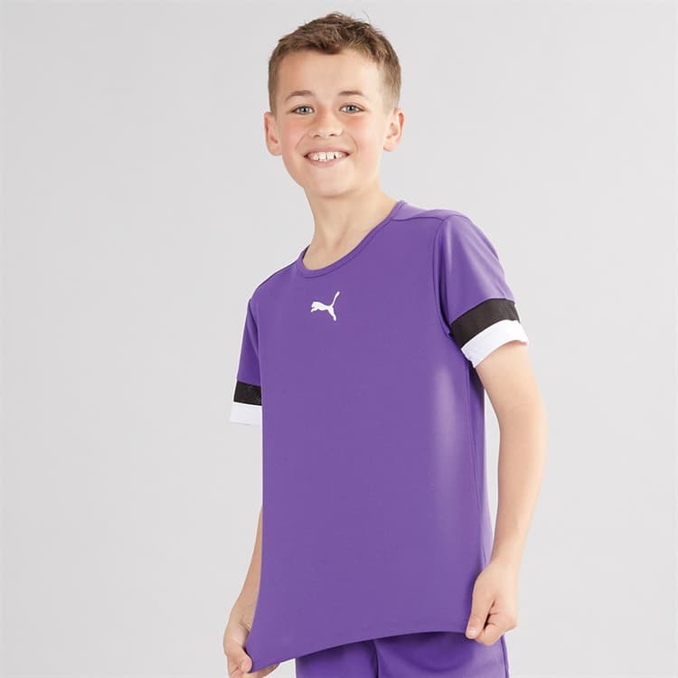 Puma Jongens teamRISE Voetbalshirts Paars