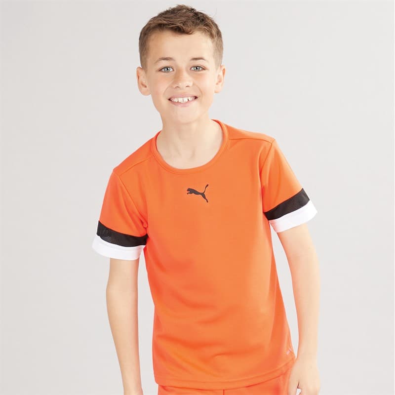 Puma Jongens teamRISE Voetbalshirts Oranje - Afbeelding 1