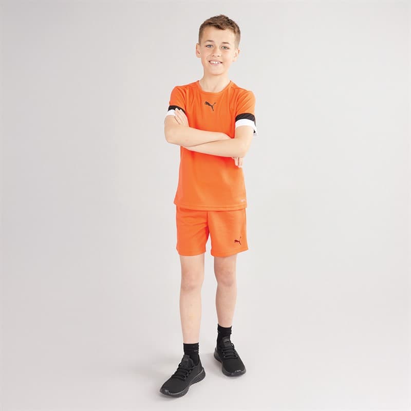 Puma Jongens teamRISE Voetbalshirts Oranje - Afbeelding 3