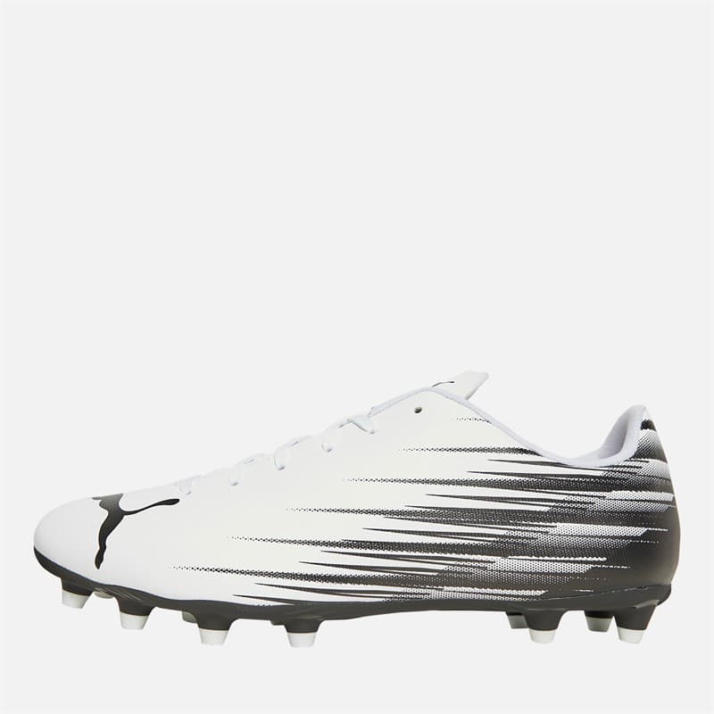 Puma Heren Attacanto II FG / AG Stevige / Kunstmatige Ondergrond Voetbalschoenen Puma wit / Puma Black - Afbeelding 1