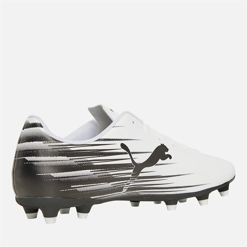 Puma Heren Attacanto II FG / AG Stevige / Kunstmatige Ondergrond Voetbalschoenen Puma wit / Puma Black - Afbeelding 5