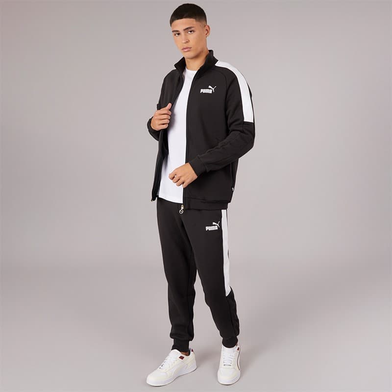 Puma Heren Essentials Trainingspak Puma Zwart - Afbeelding 1