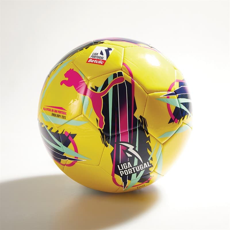 Puma Orbita Liga Portugal Machine Gestikt Training Voetbal Paardenbloem - Afbeelding 1