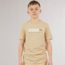 Puma Jongens Grafisch T-shirt Putty