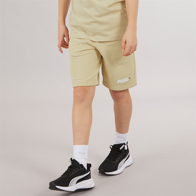 Puma Jongens Grafische Shorts Putty - Afbeelding 1