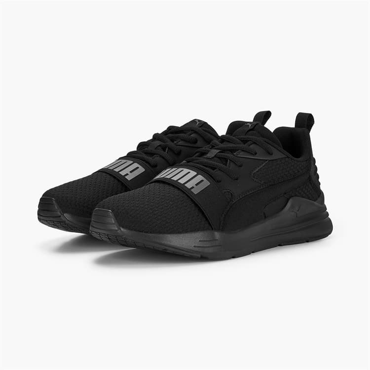 Puma Heren Bedrade Hardloop Sportschoenen Puma Black