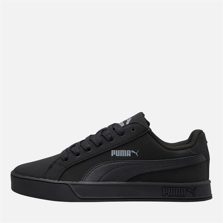 Puma Junior Smash Vulc Trainers Zwart/Grijs
