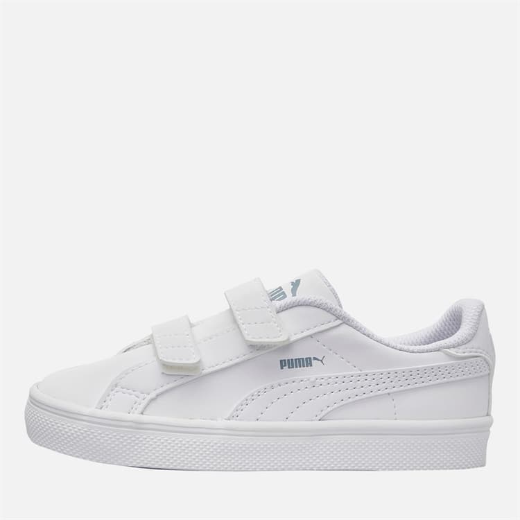 Puma Baby Smash Vulc Sneakers Wit/Quarry
